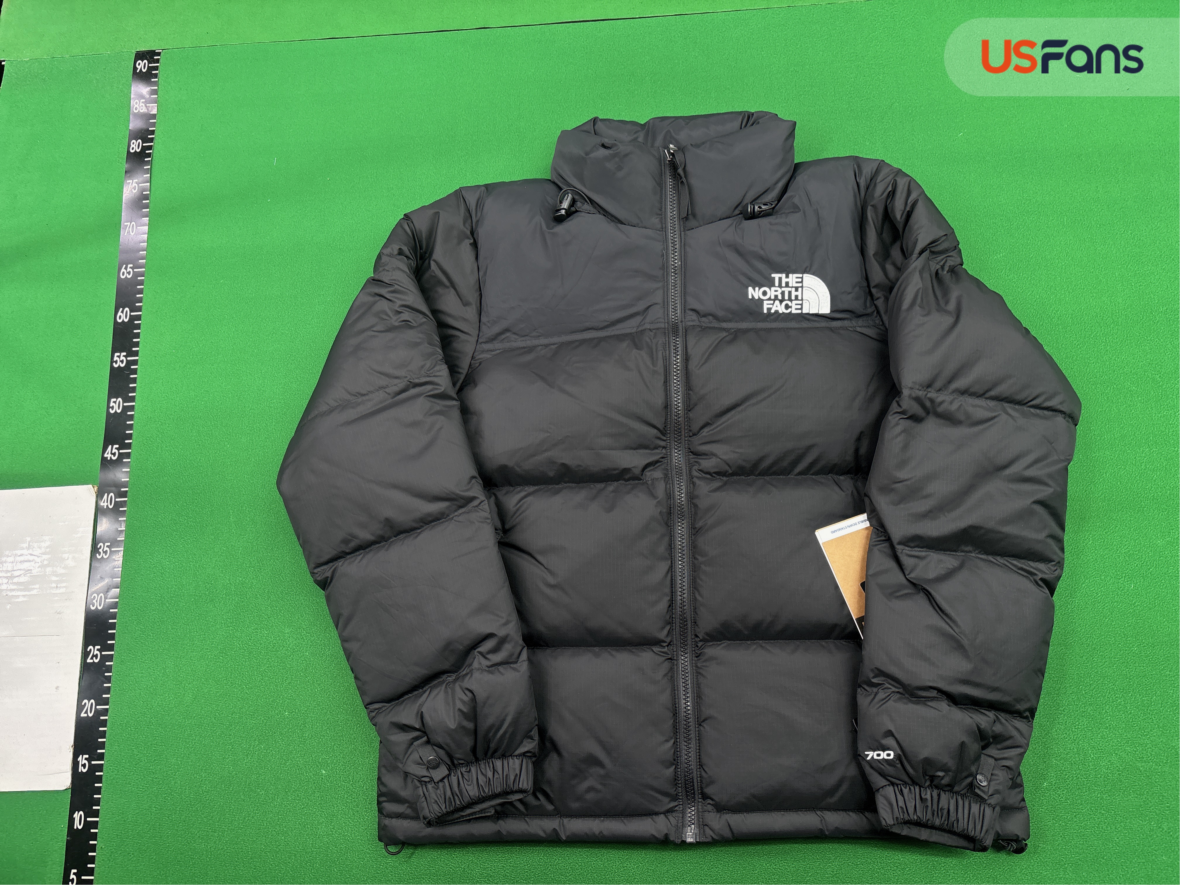 The North Face Nuptse Jacket Black — QC-Foto 2