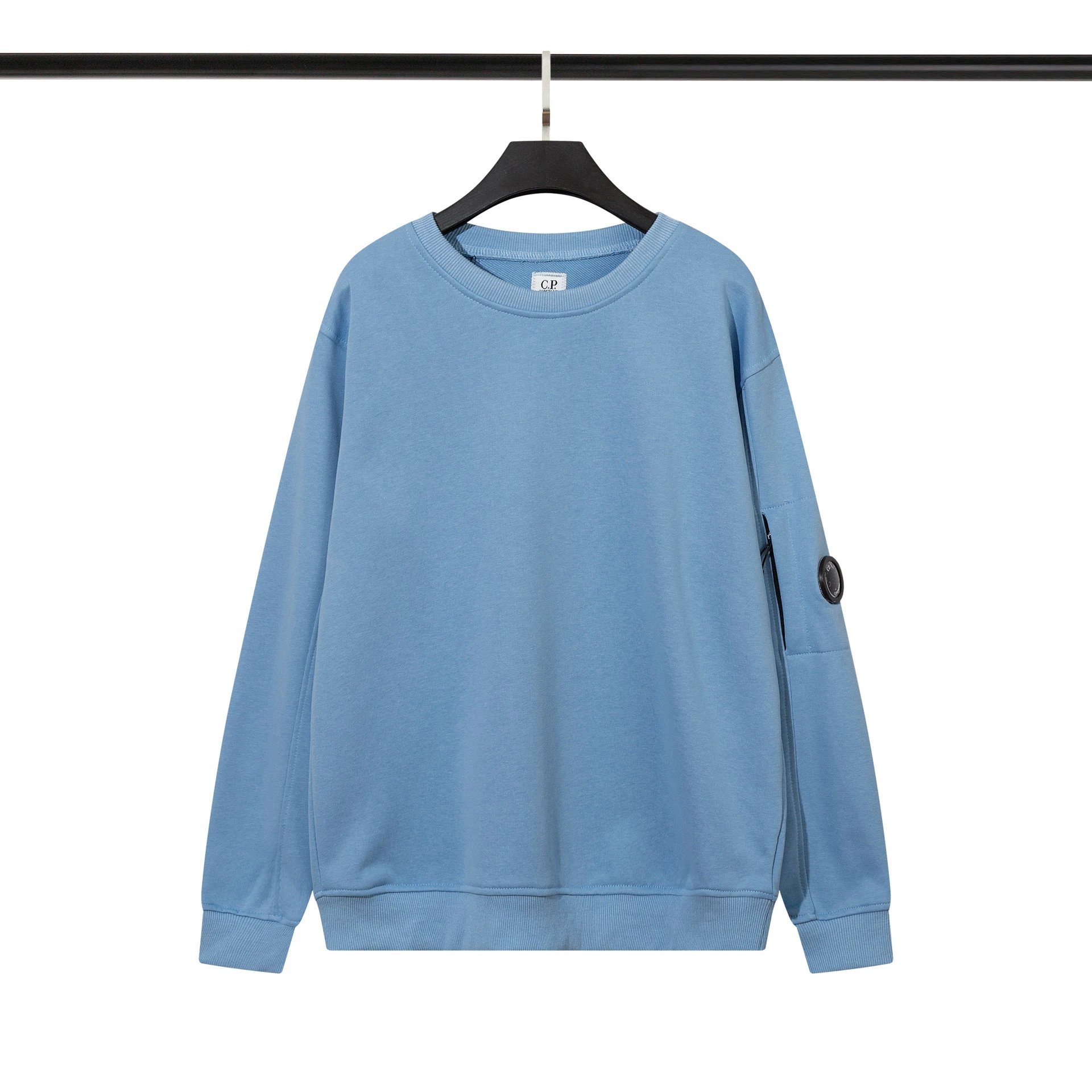 C.P Com*any cotton round-neck pullover terry sweater