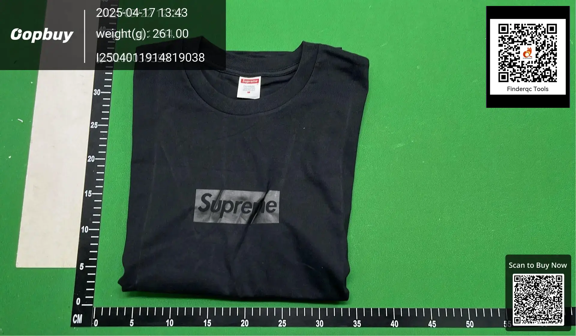 Supreme Box Logo Black Short Sleeve T-shirt