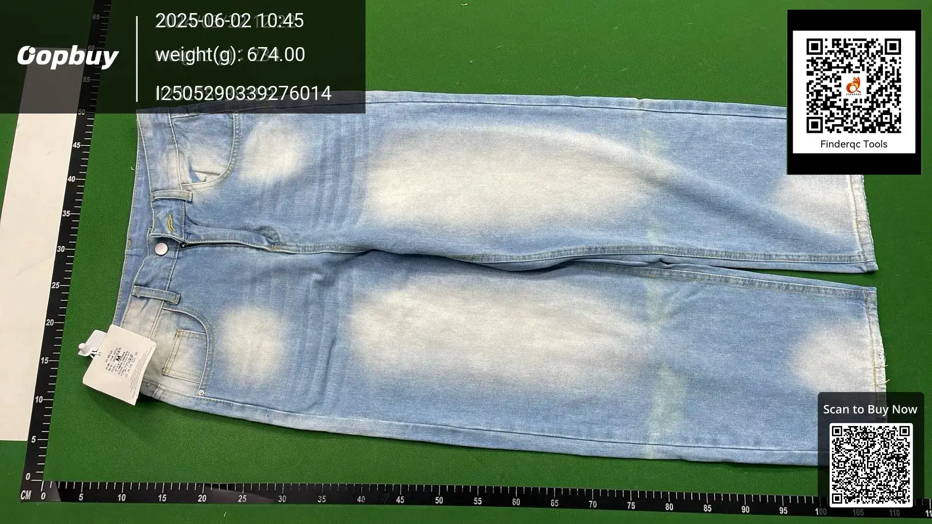 Verborgen light blue Jeans Vintage Washed Old Straight Loose Wide Leg American Style High Street Men's Trousers