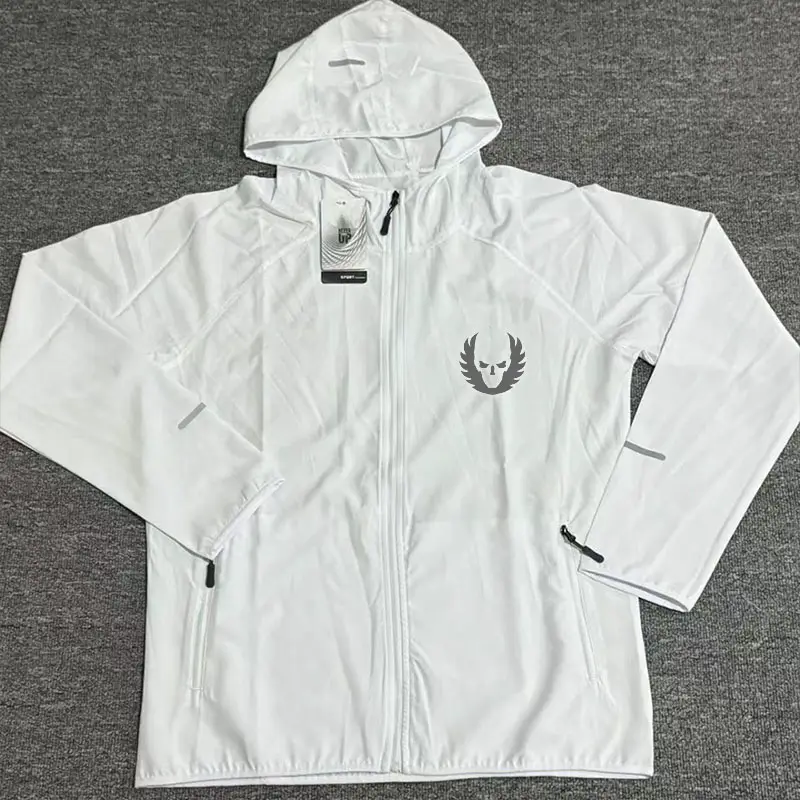 Sun Protection Windbreaker Reflective Oregon Training Clothing Sports Jacket for Men and Women Casual Fitness Marathon Morning Running Jacket