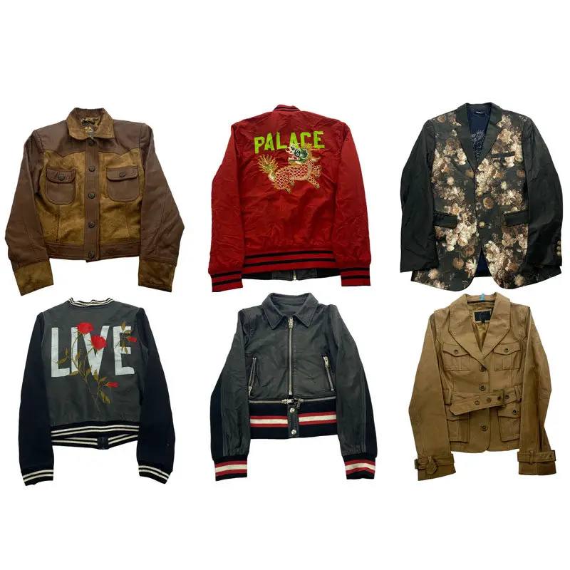 Vintage American-Style Short Slim-Fit Retro Jacket Casual Leather Jacket Women's Hot Girl Jacket A78