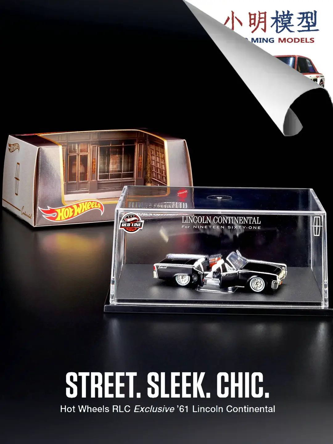 Hot Wheels Rlc 1/64 Lincoln Continental 61 Lincoln Continental Convertible