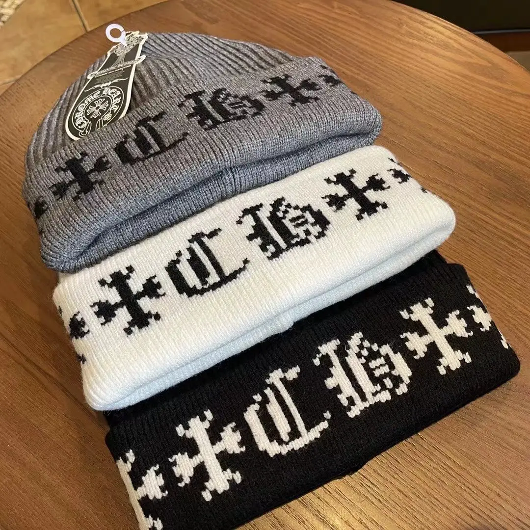 [DX29-18] 23ssChromeHearts Ke Luo Ya Wen Knitted Wool Hat 23 New Hat