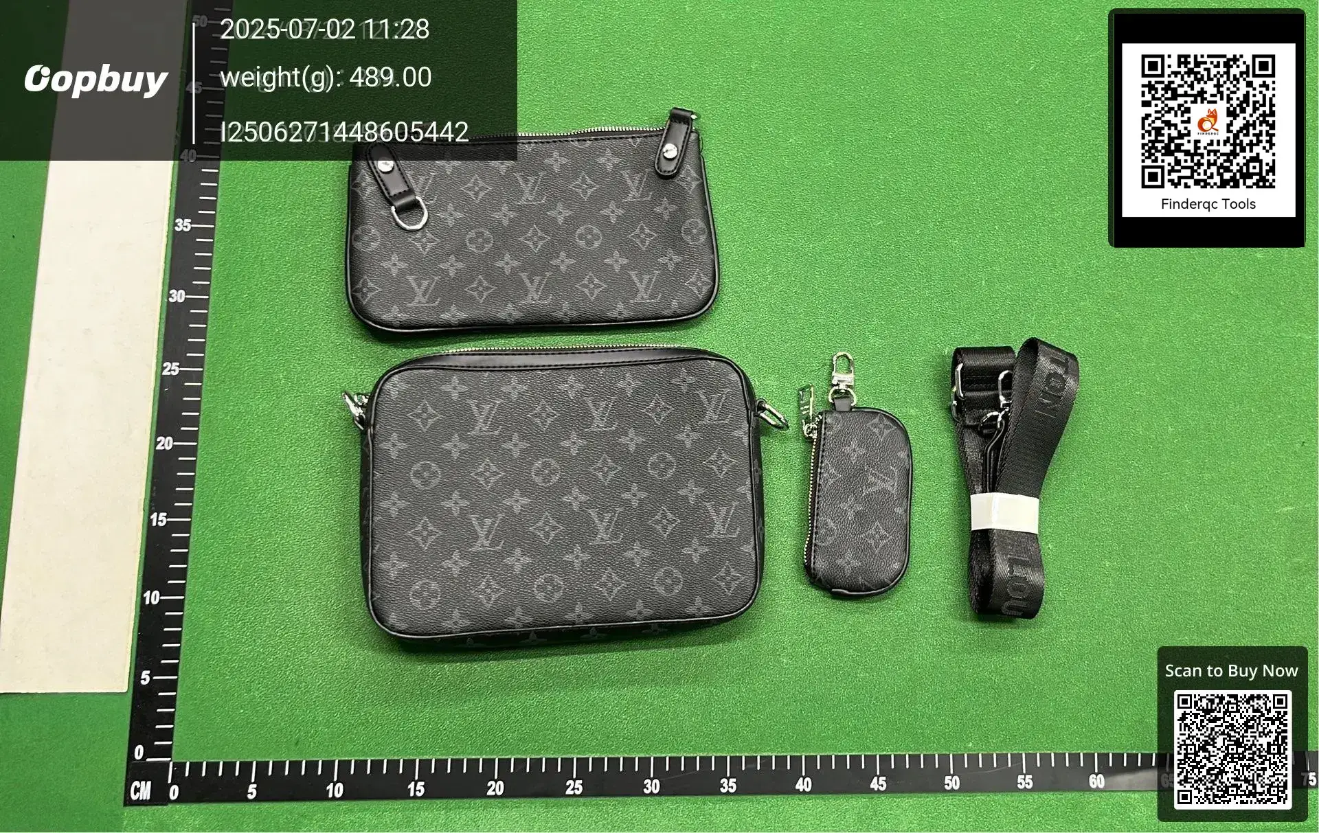 Louis Vuitton Monogram Trio Pouch
