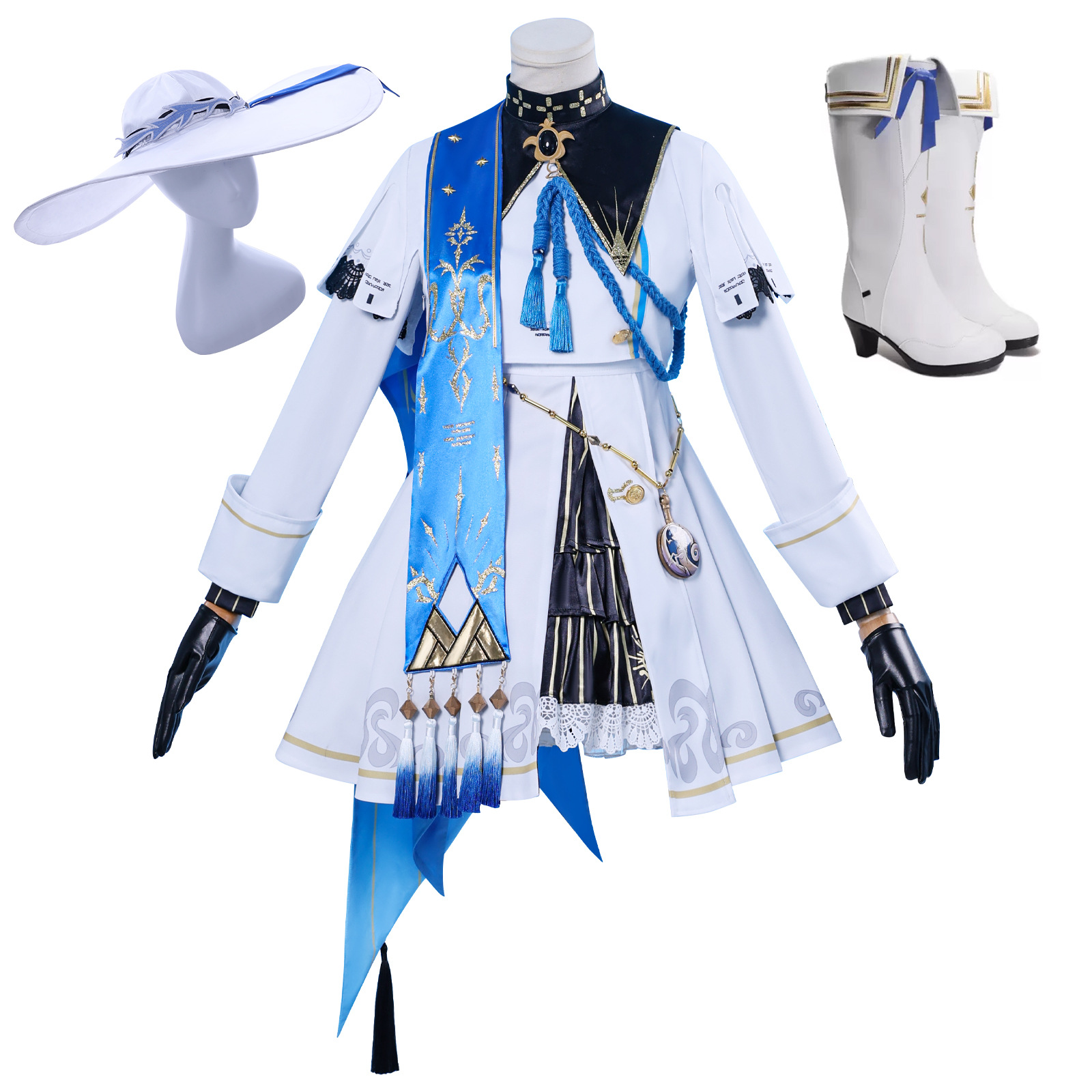 Yi Meng people sing tide cos clothing Phoebe sing tide resonator game cosplay clothing animation secondary animation