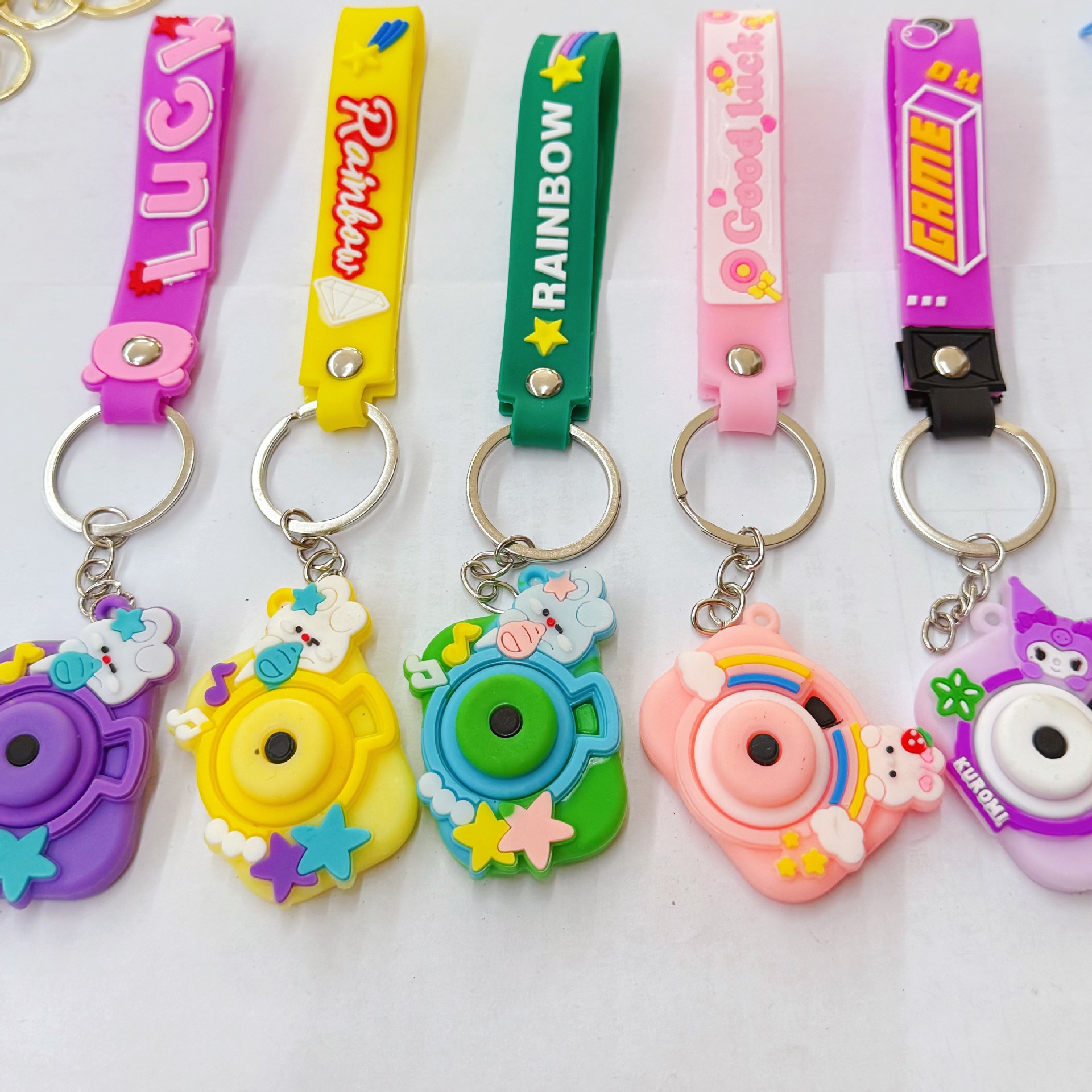 New Model of Simulated Camera Keychain, Trendy Toy Pendant, Couple Gift, Cute Cartoon Doll, Creative Ornament Gift