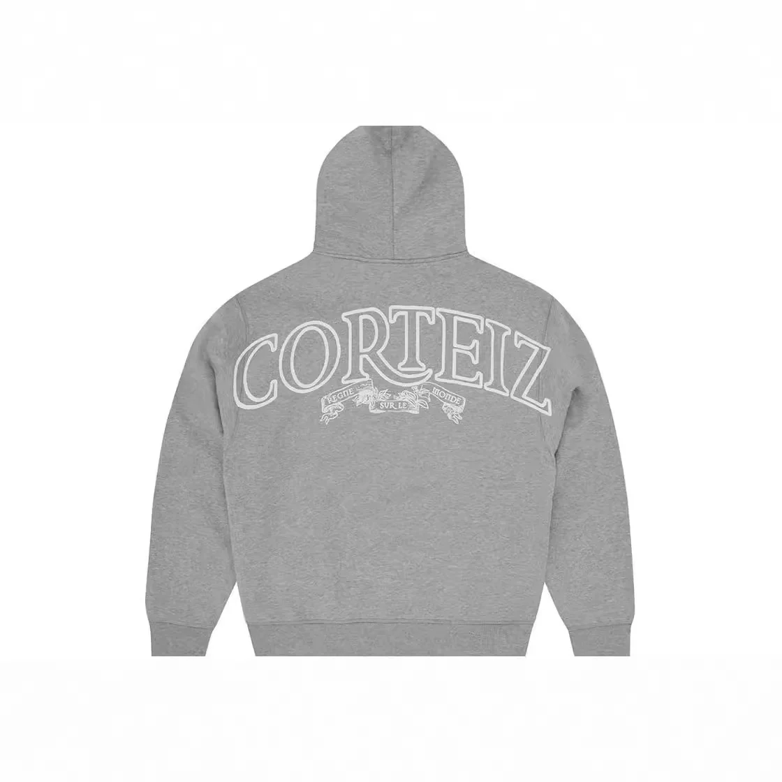 Corteiz Cross border Devil's Island New Zipper Hoodie Loose High Street American Trendy Brand Set Printed Pants