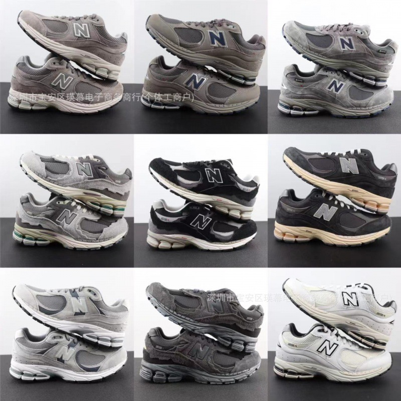 European and American Style Nb2002R Putian Pure Original Dad Shoes, Non-Slip, Shock-Absorbing, Breathable, Wear-Resistant, Casual, Versatile, Sports Shoes for Men and Women