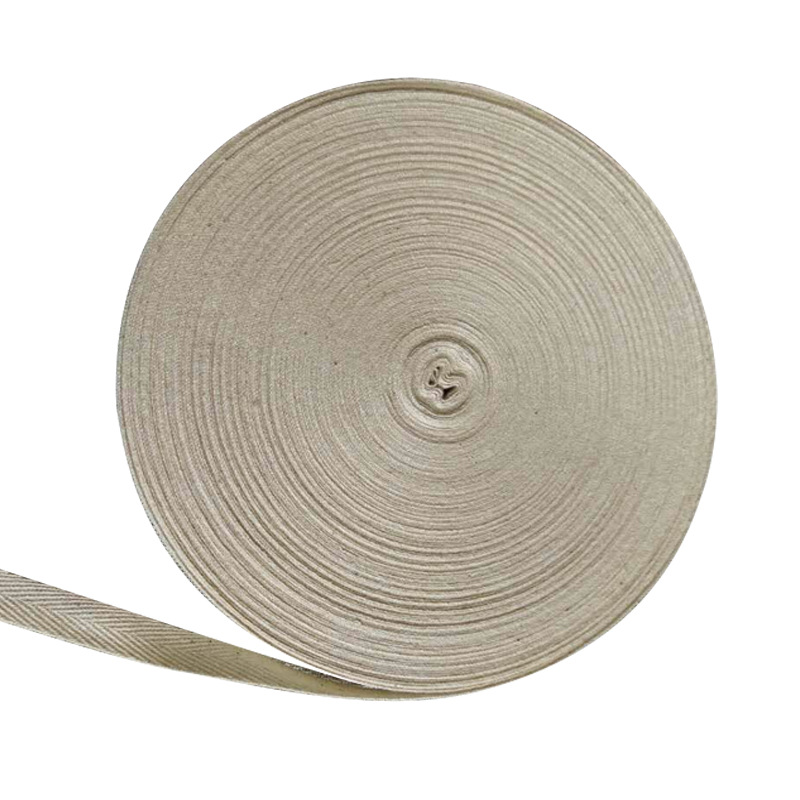 Factory spot cotton herringbone cotton belt 21 32 single double rayon double cotton edging belt strap webbing
