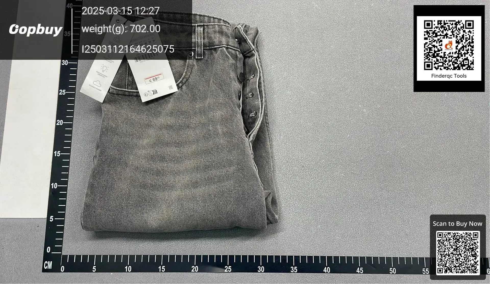 Cabinet 399! Fall and winter New arrival Men's Clothing Fashion Minimalist Denim Cotton Wash Straight-leg Casual pants 8062320