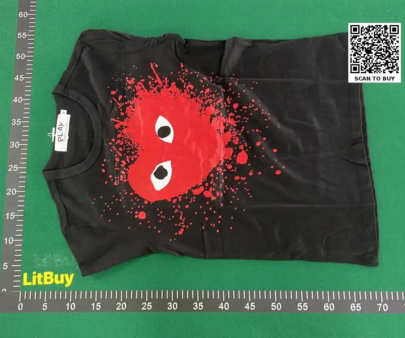 Comme des Garçons PLAY Black Heart T-Shirt