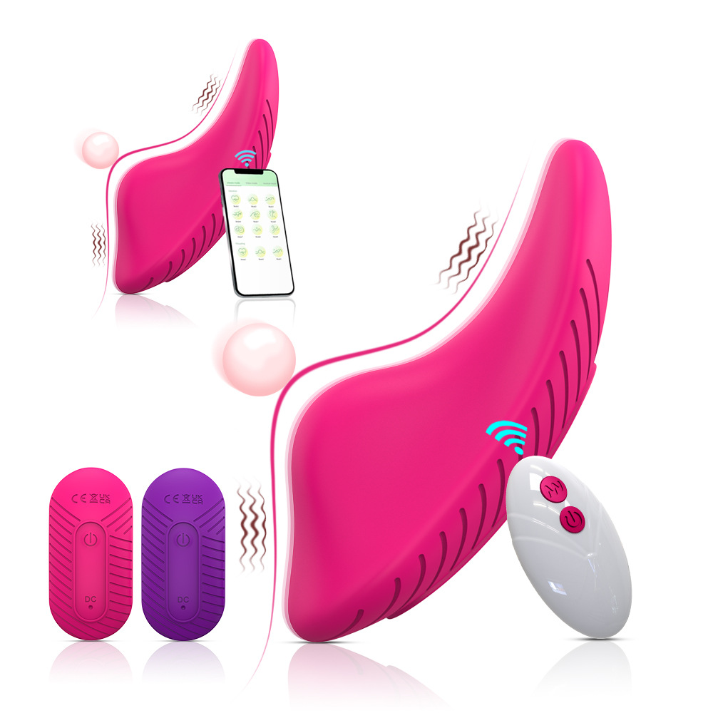 Cross-Border Britney Wearable Underwear Vibrator for Women, App Remote Magnetic Massage Masturbator, Adult Products Wholesale
