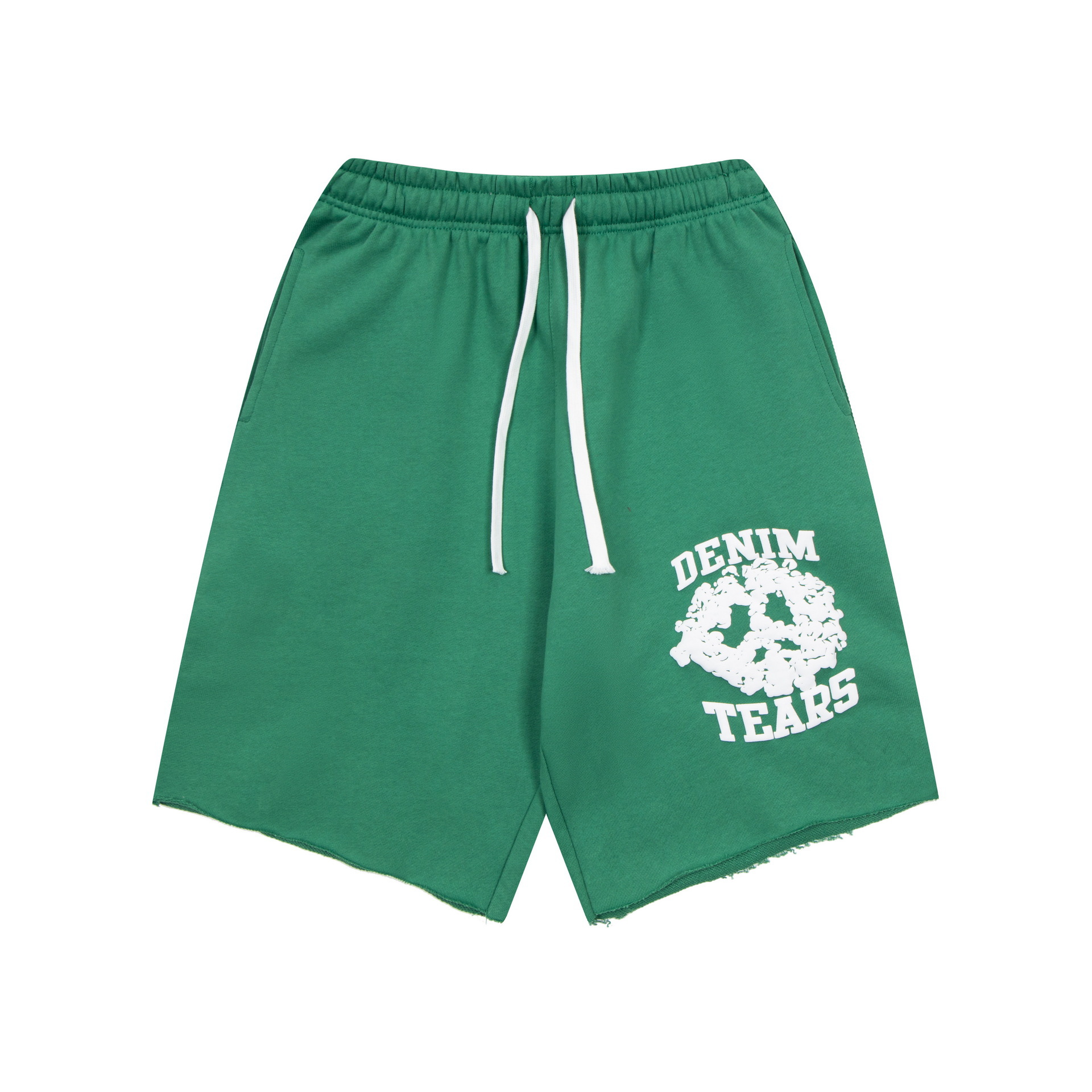 European and American Trendy Brand Kapok Foam Printed Casual Cotton Shorts for Men