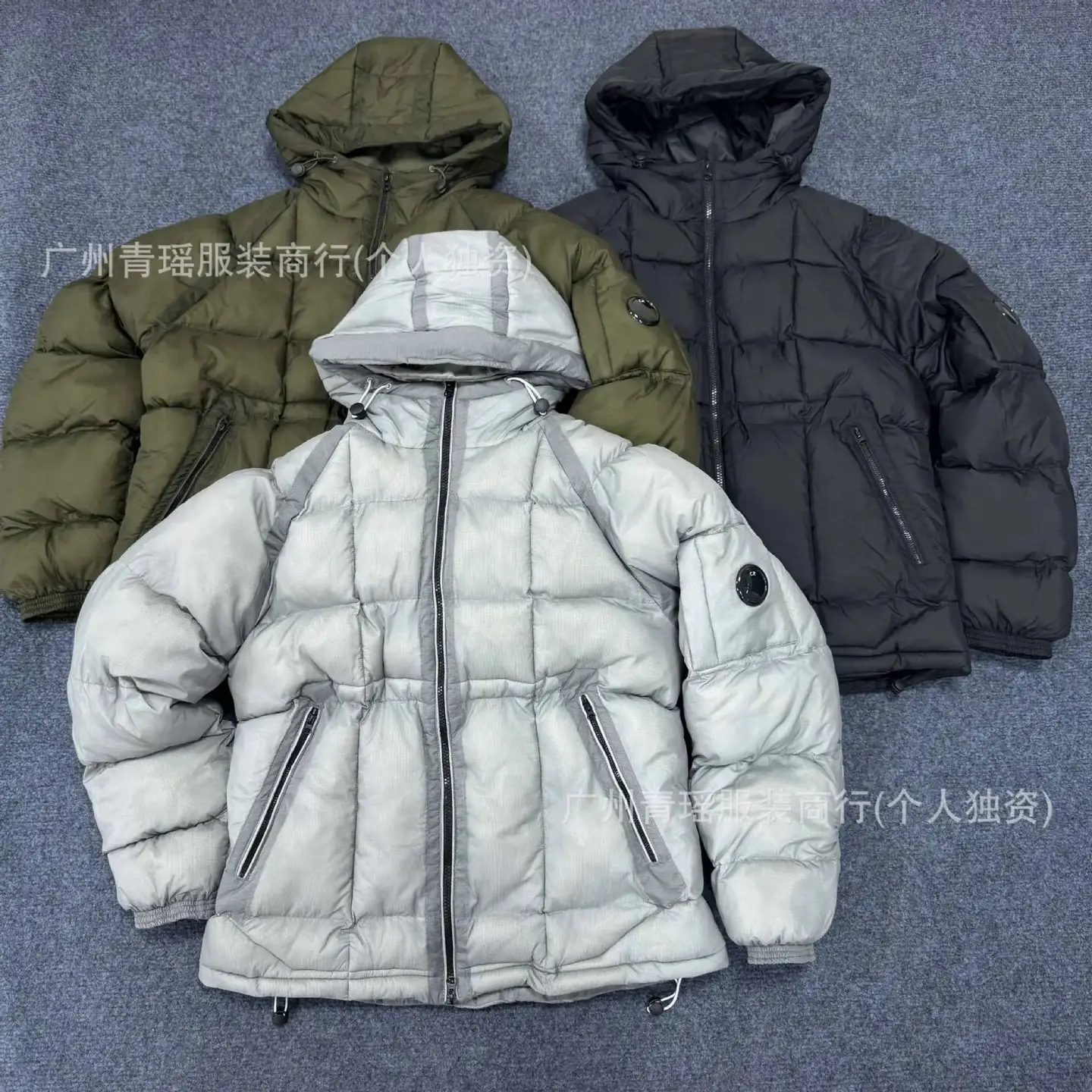 Winter Thick Warm Cotton Clothes, Glasses, Street Trendy Hoodie, Co branded