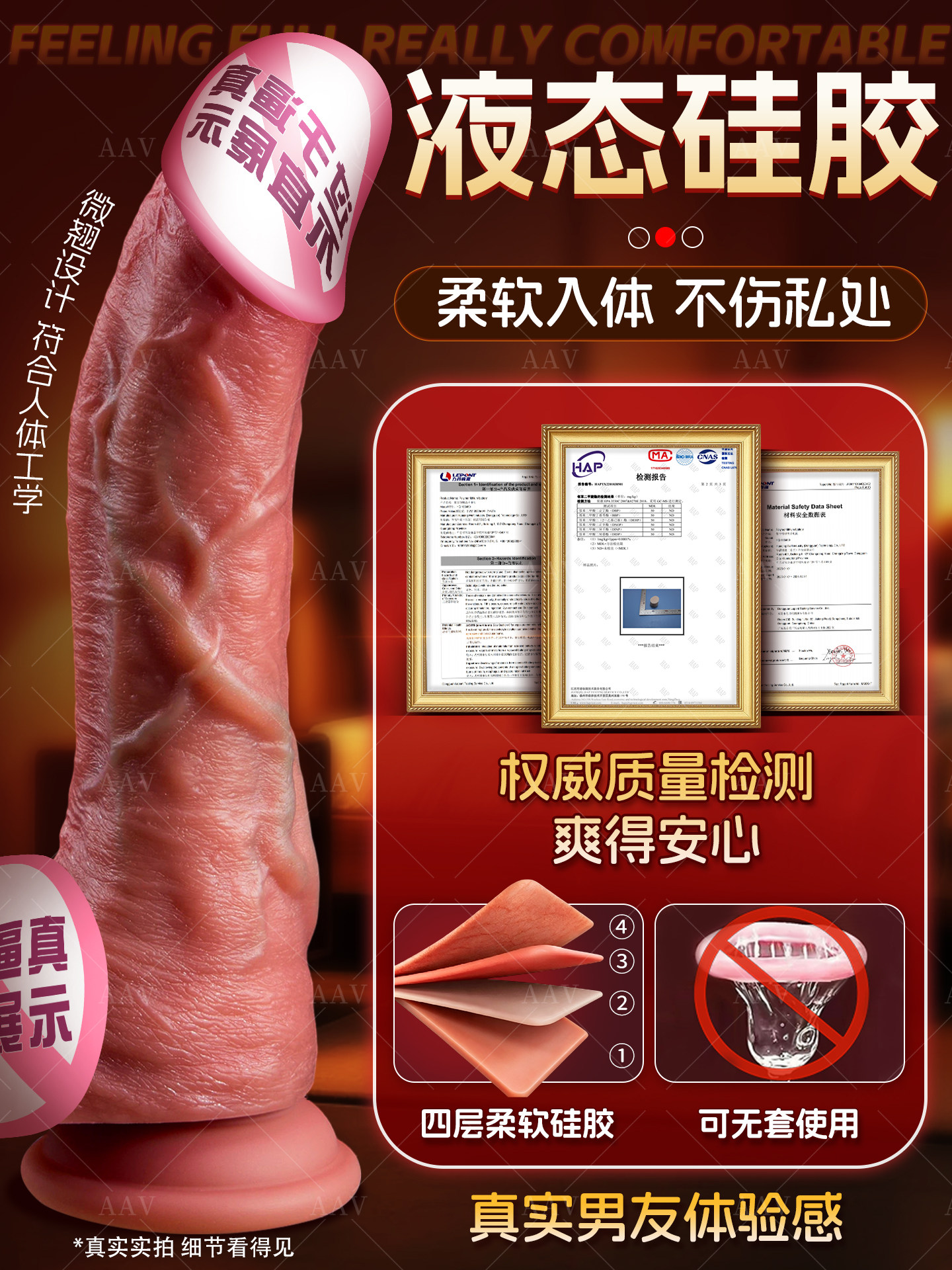  Masturbator for Women, Orgasmic Device, Simulated Penis, Adult Toy, Female Sex Toy, Insertable and Retractable