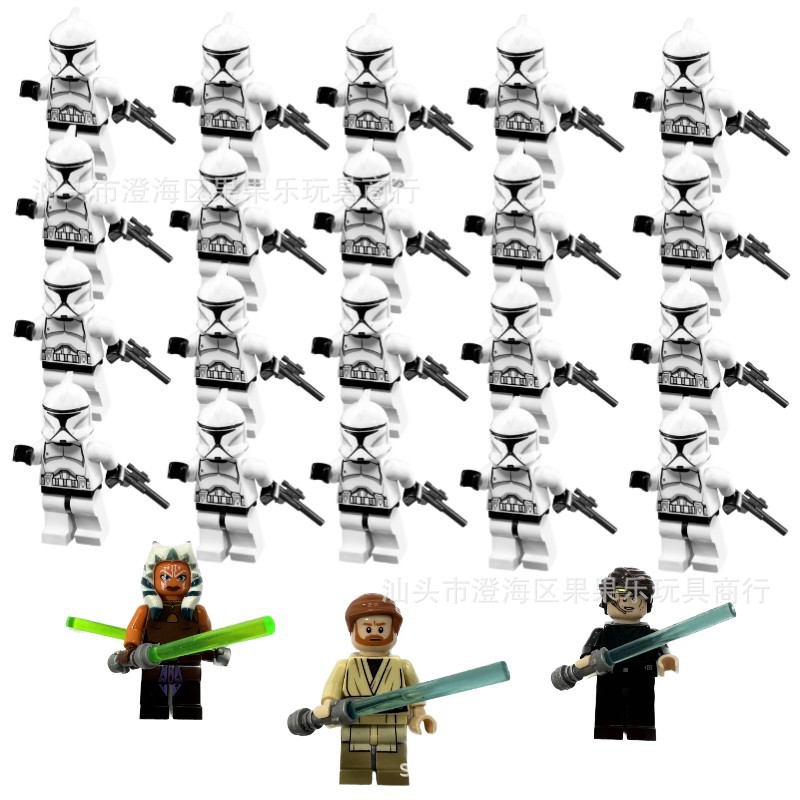 Cross-border Compatible Lego 43 Planet Boy Robot Puzzle Assembled War Building Blocks Man Toy Bag