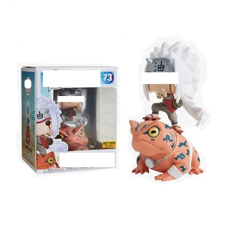 Naruto Jiraiya Naruto Nine-Tails Tailed Beast Toad Figure Model Ornament