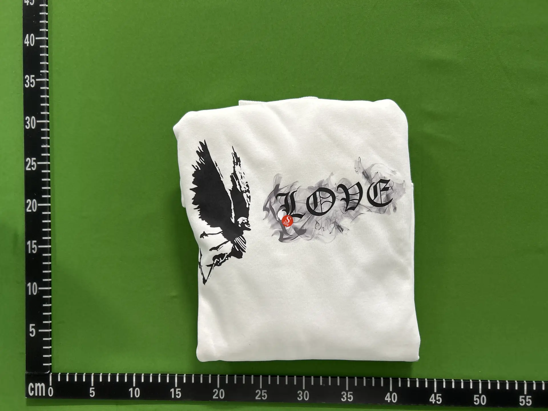External Single Vlone FOG Mosaic FRIENDS Element Style American Big V Hooded Series Sweater Heavy Hoodie