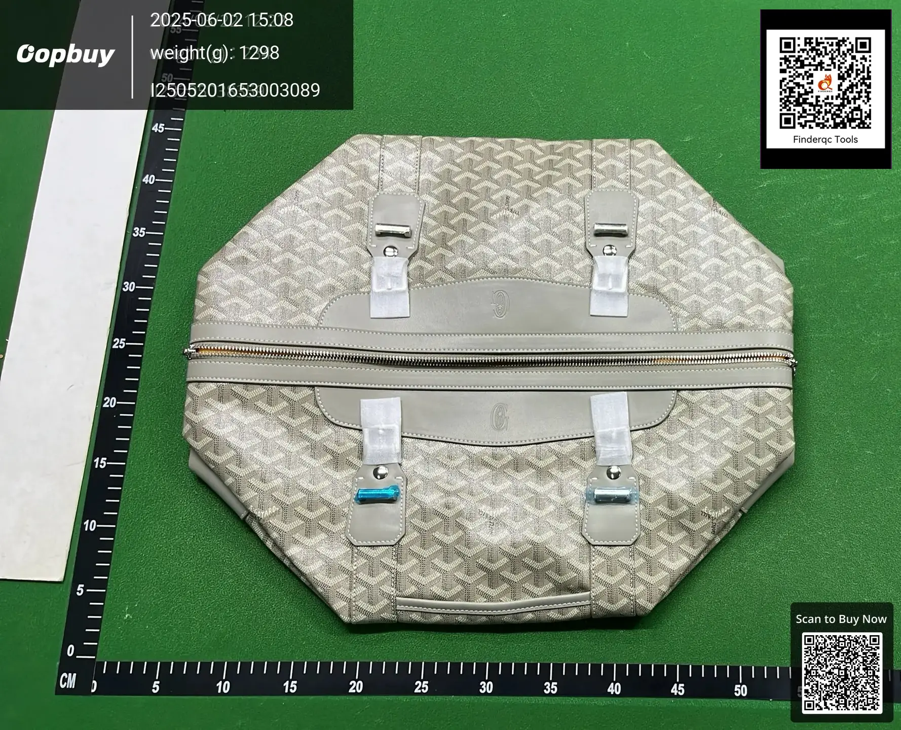 Goyard Saint Louis Tote Grey