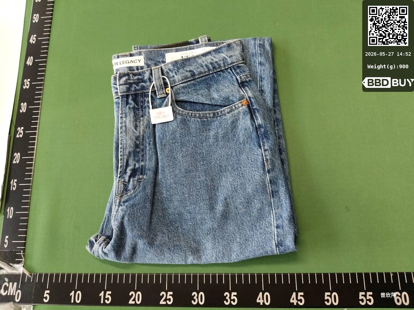 OL 26ss Rocker Storm Wash third cut jeans QC
