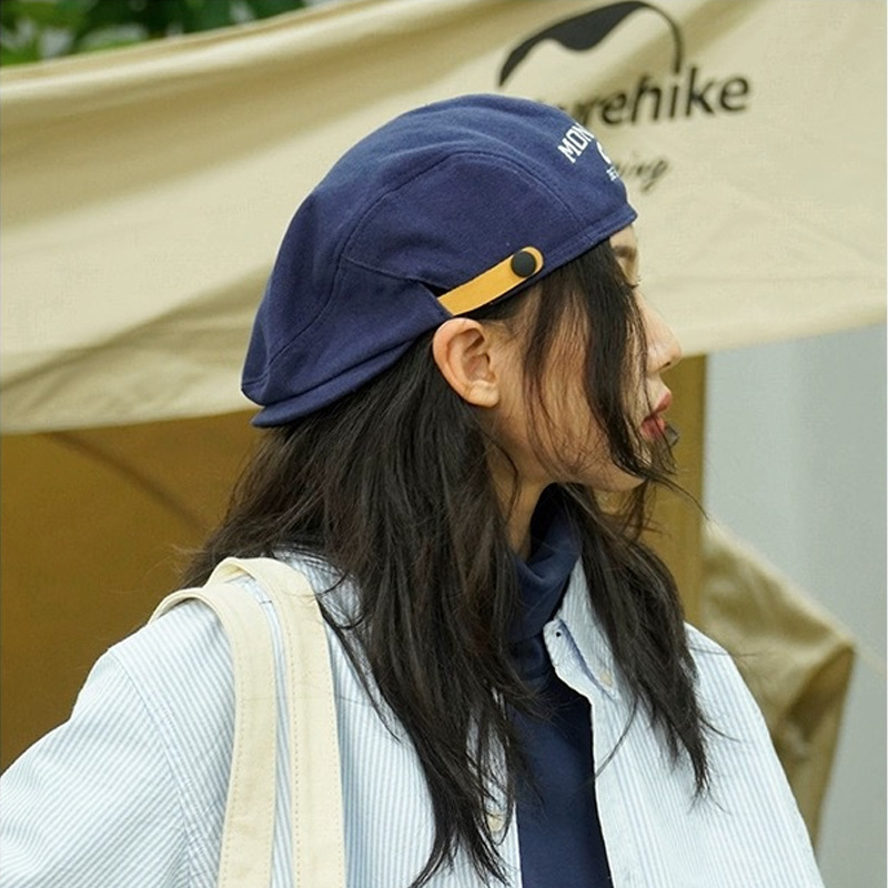 2024 Spring Hat Reverse Beret Forward Cap South Korea Hat Women's Fashion High-end Hat Spring and Autumn Women's All-match