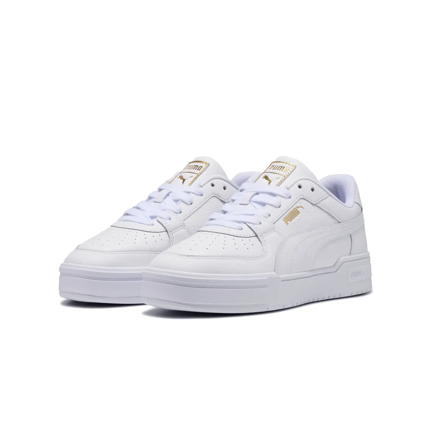 Puma Official Men's and Women's Low Ankle Contrast Color Patchwork Punched Sports and Casual Shoes Ca Pro 402366