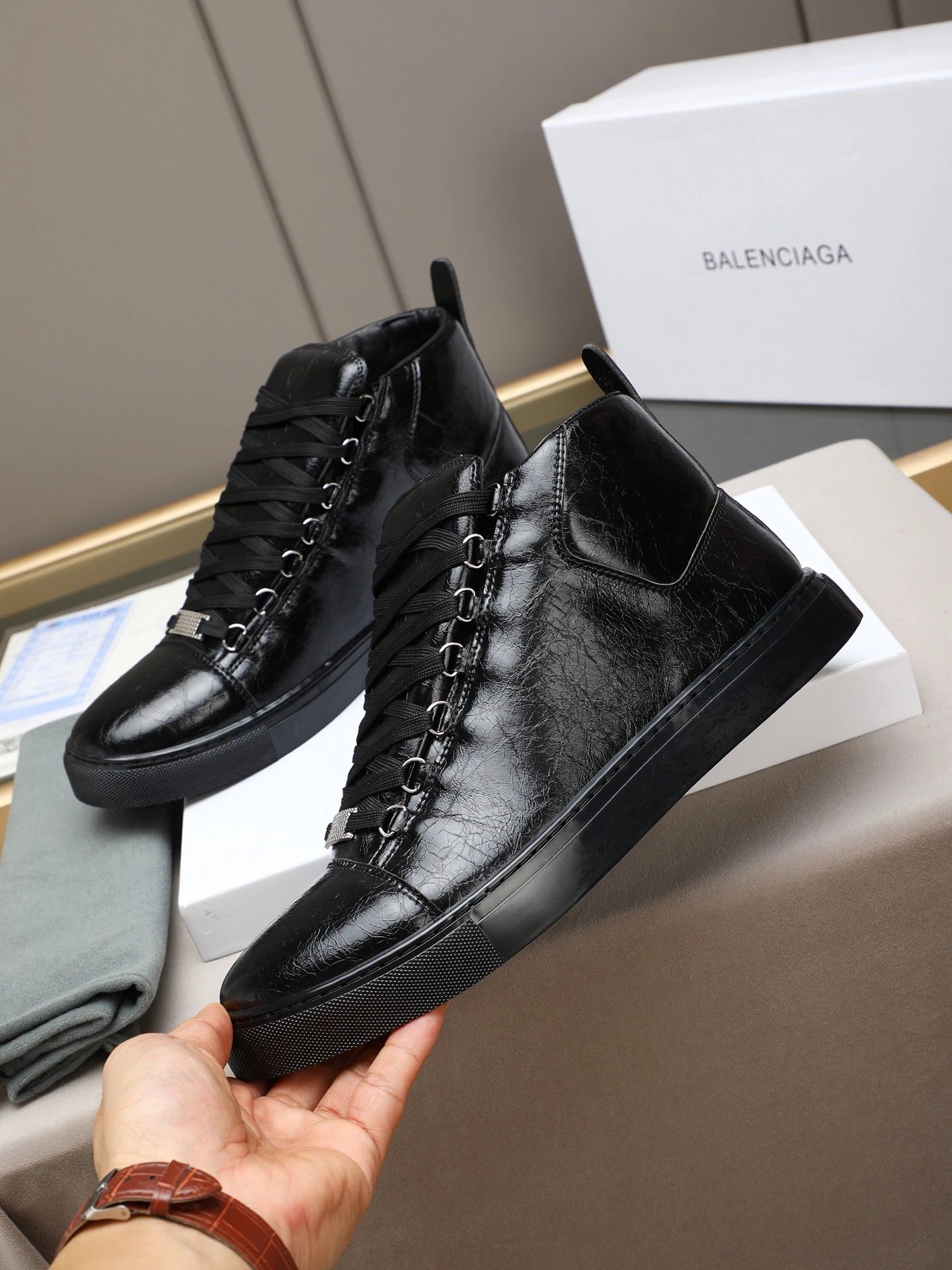 Balenciaga High-Top Sneakers
