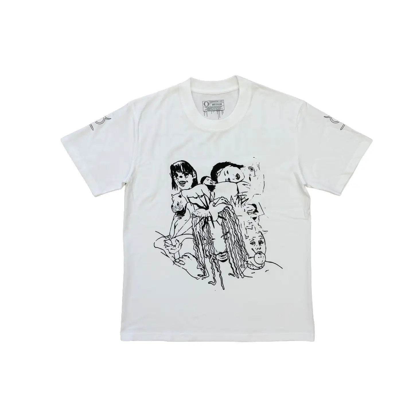 Kk11 Osamason Valentines Belasco Shirt Limited Edition Printed Short-Sleeved T-Shirt at the Venue