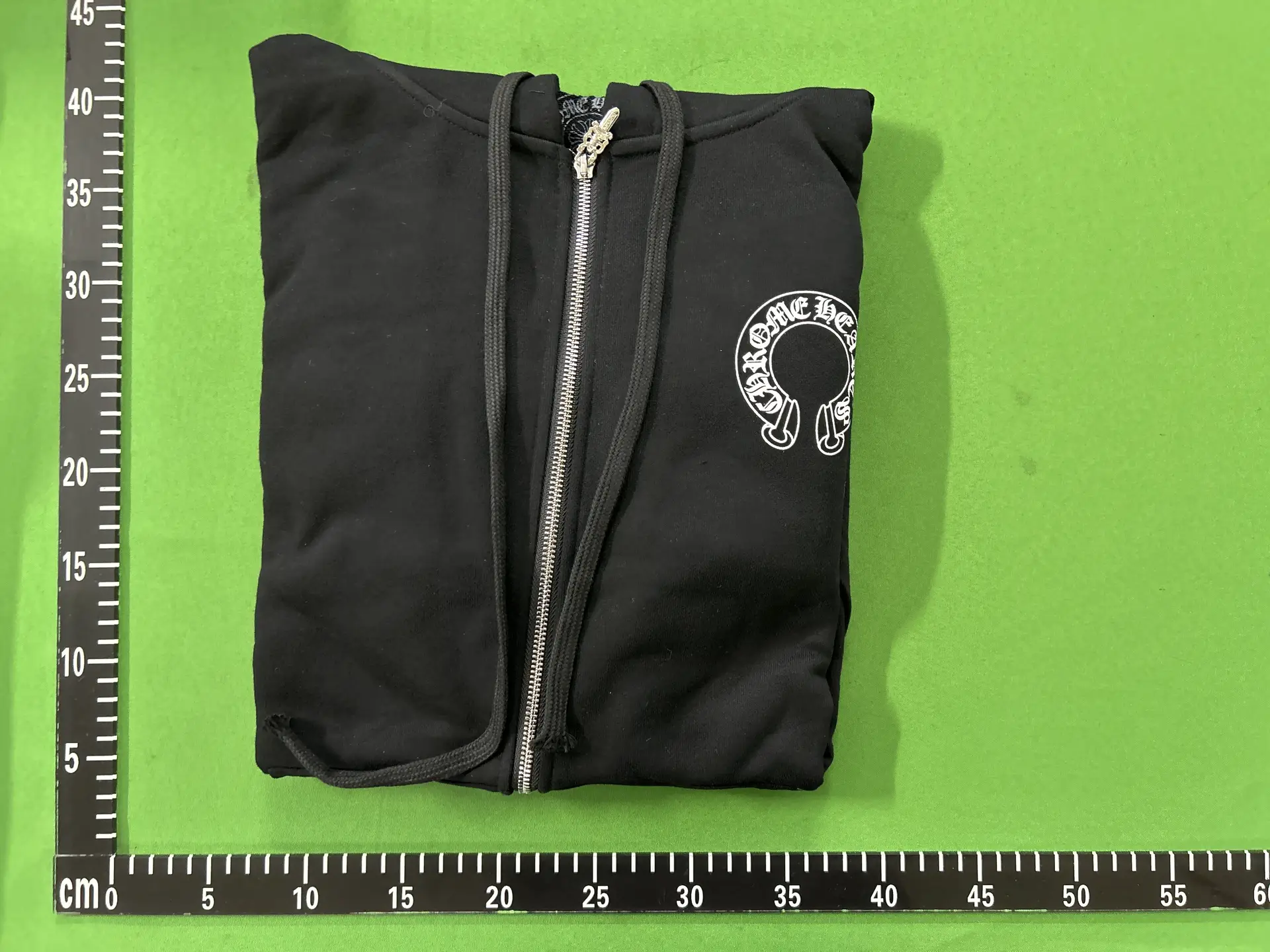 Cross-Border Chrome Heart Pure Cotton Terry Couple Zipper Cardigan Hooded Sweatshirt
