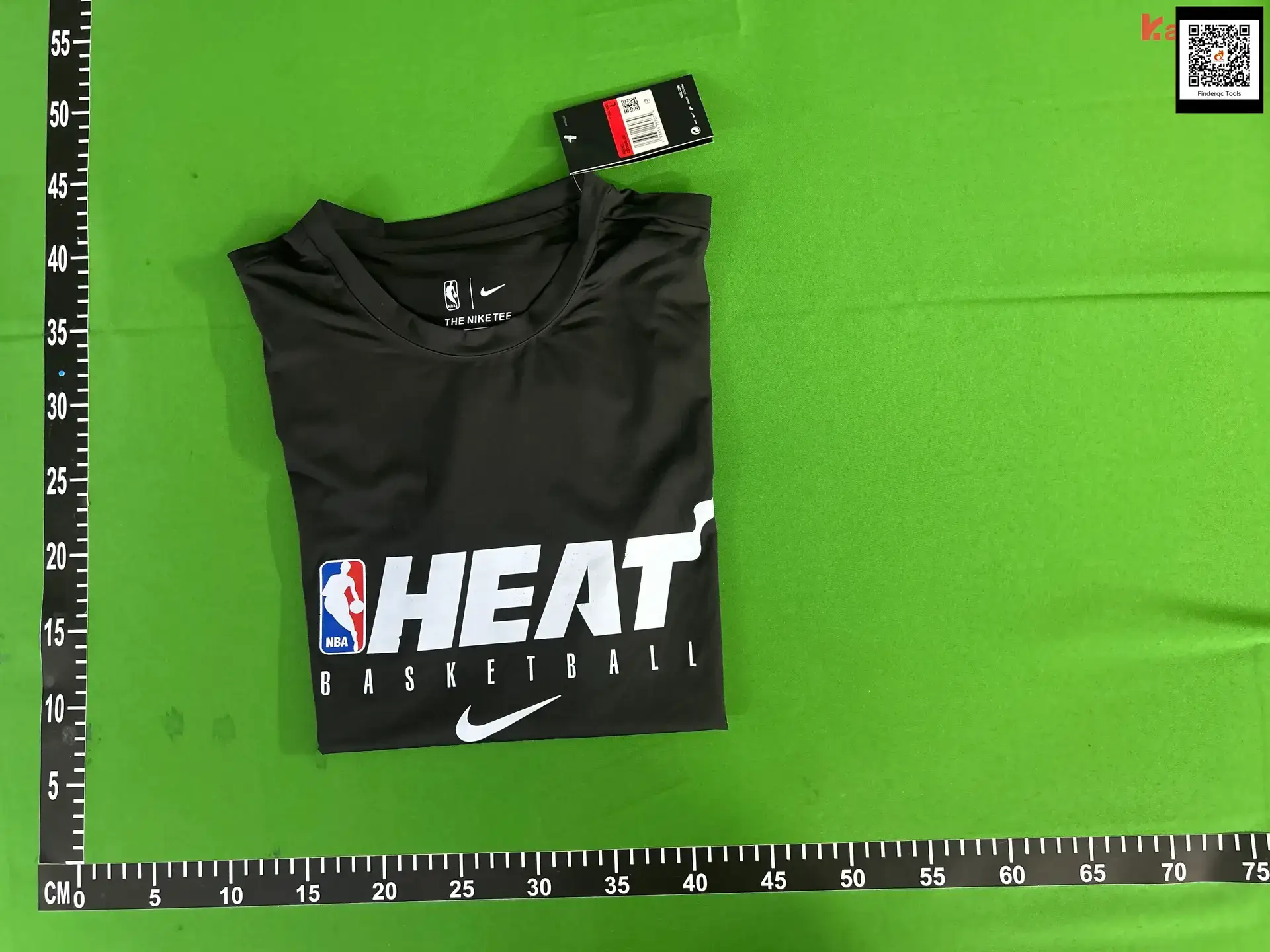 Nike NBA Miami Heat Basketball Short Sleeve Tee Black