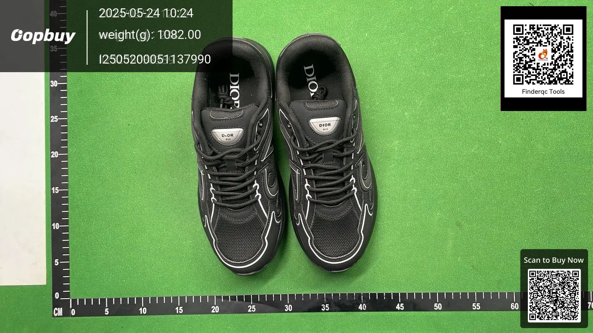 Dior B30 Sneakers Black