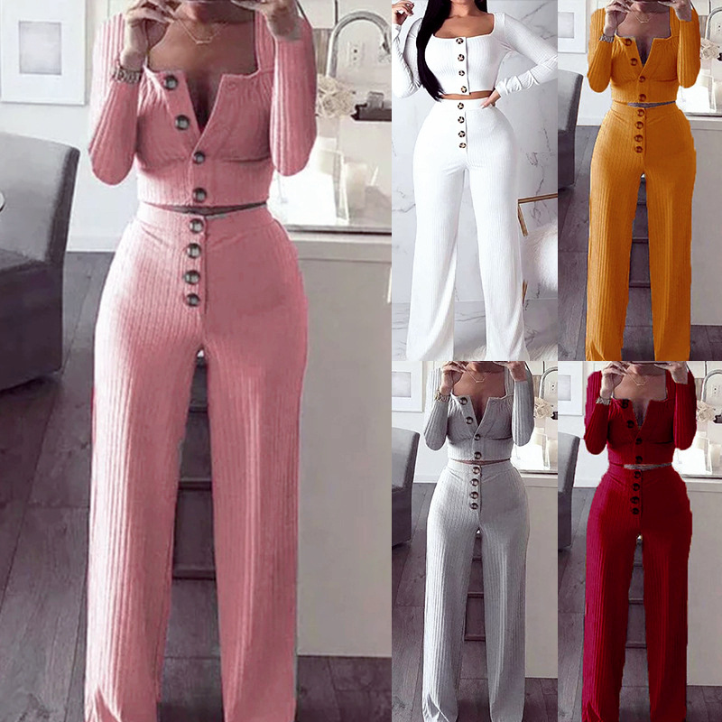 2022 Autumn European and American Cross-Border Women's Fashion Amazon Short Cardigan Long-Sleeve Slim-Fit Button-Up Casual Suit Elegant Workwear