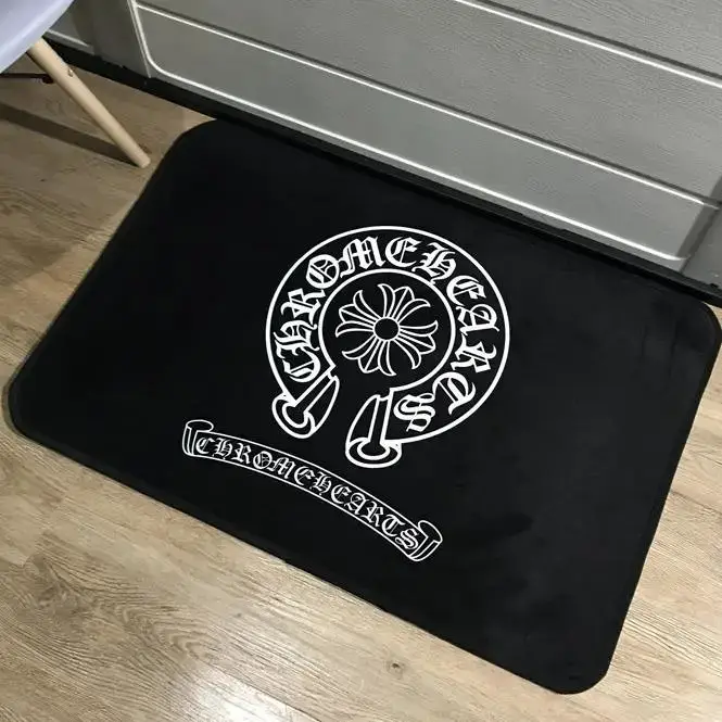 Chr*ome He*arts Carpet Home Furnishings