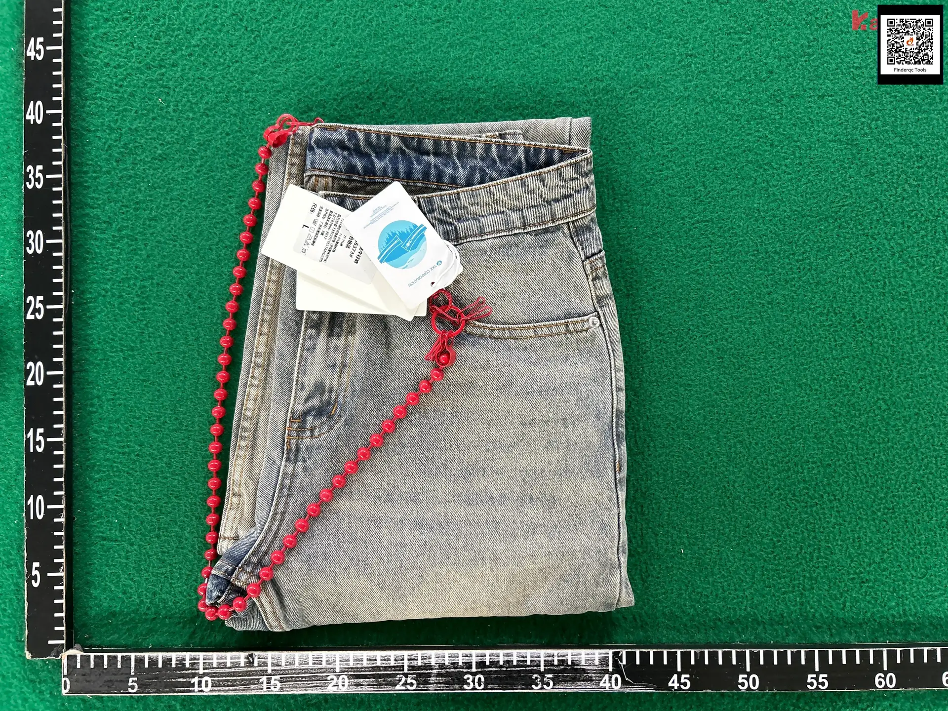F383 2024Aw Chinese Fad Original Washed Old Yellow Mud with Side Chain Versatile Straight Denim Ins