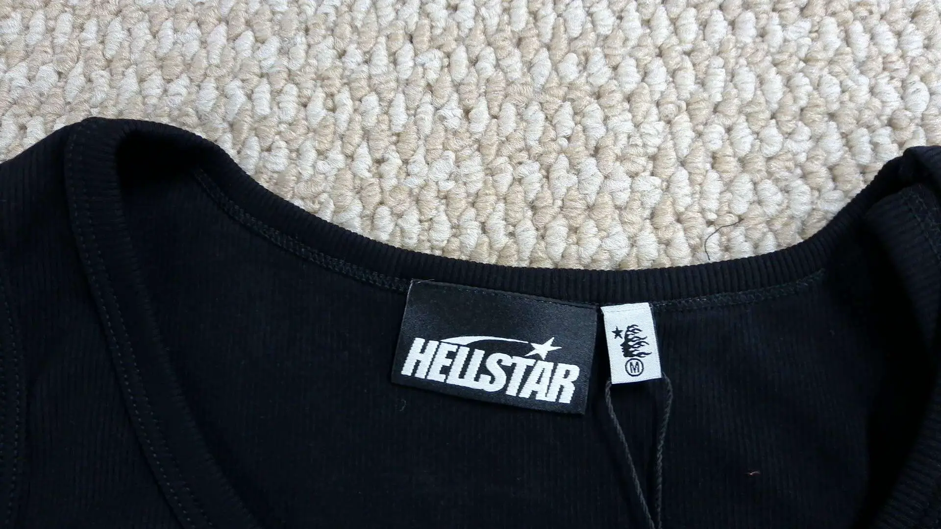 Cross border New Hellstar Studios American Trendy Brand Letter Printed Cotton Tank Top for Men and Women Trendy Bottom Shirt
