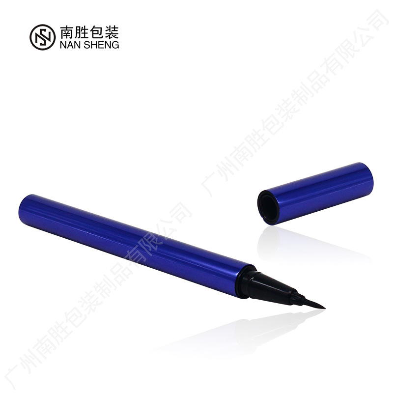 Manufacturer Aluminum Single-Head Eyeliner Tube DIY Cotton Core Eyeliner Liquid Lip Liner Tube Makeup Cosmetics Packaging Materials Recommended