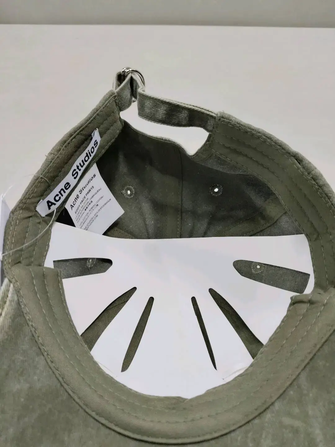 Acne Studios Washed Baseball Cap