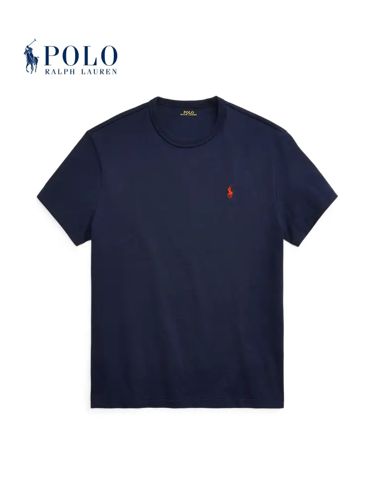 Ralph Laurel Men's Classic Style Knitting round Neck T-shirt Rl13256