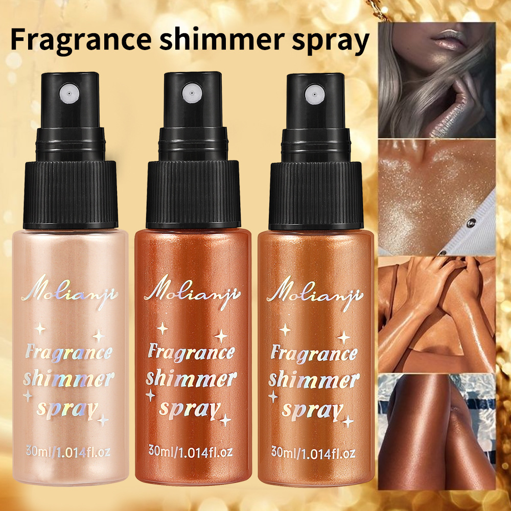 [foreign trade] glitter powder spray body high gloss lock bone powder pearl glitter powder wedding stage makeup
