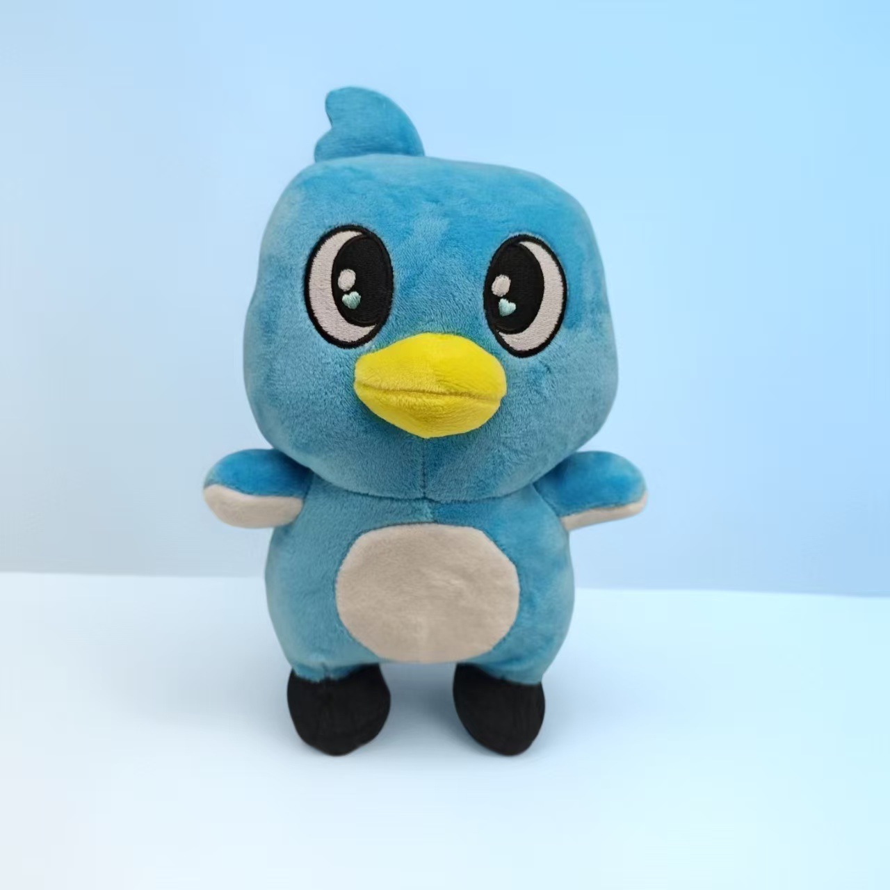 Cross-Border New Model Blue Poppy Plush Toy Doll, Cute Cartoon Doll, Children's Gift, in Stock