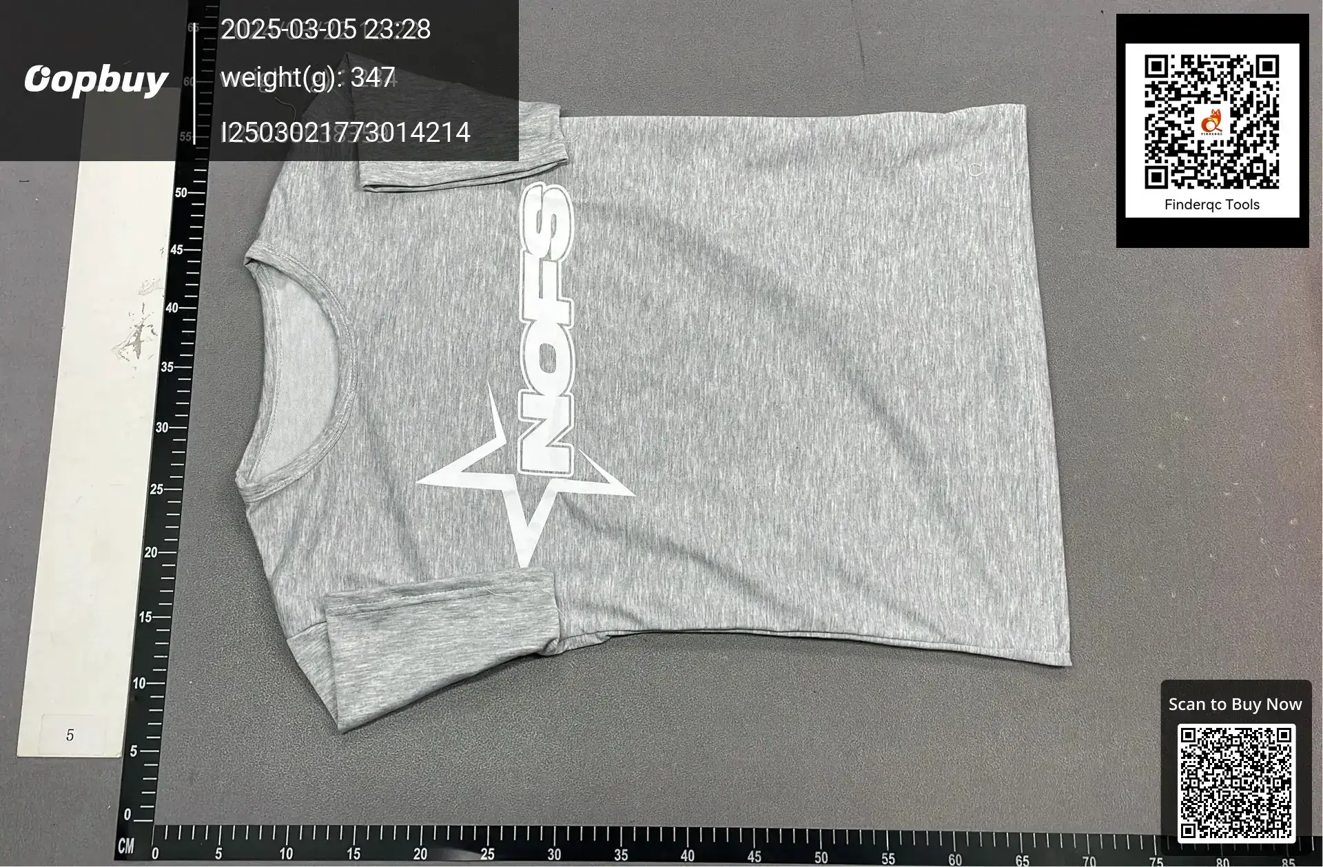 NOFS Grey Short Sleeve T-Shirt