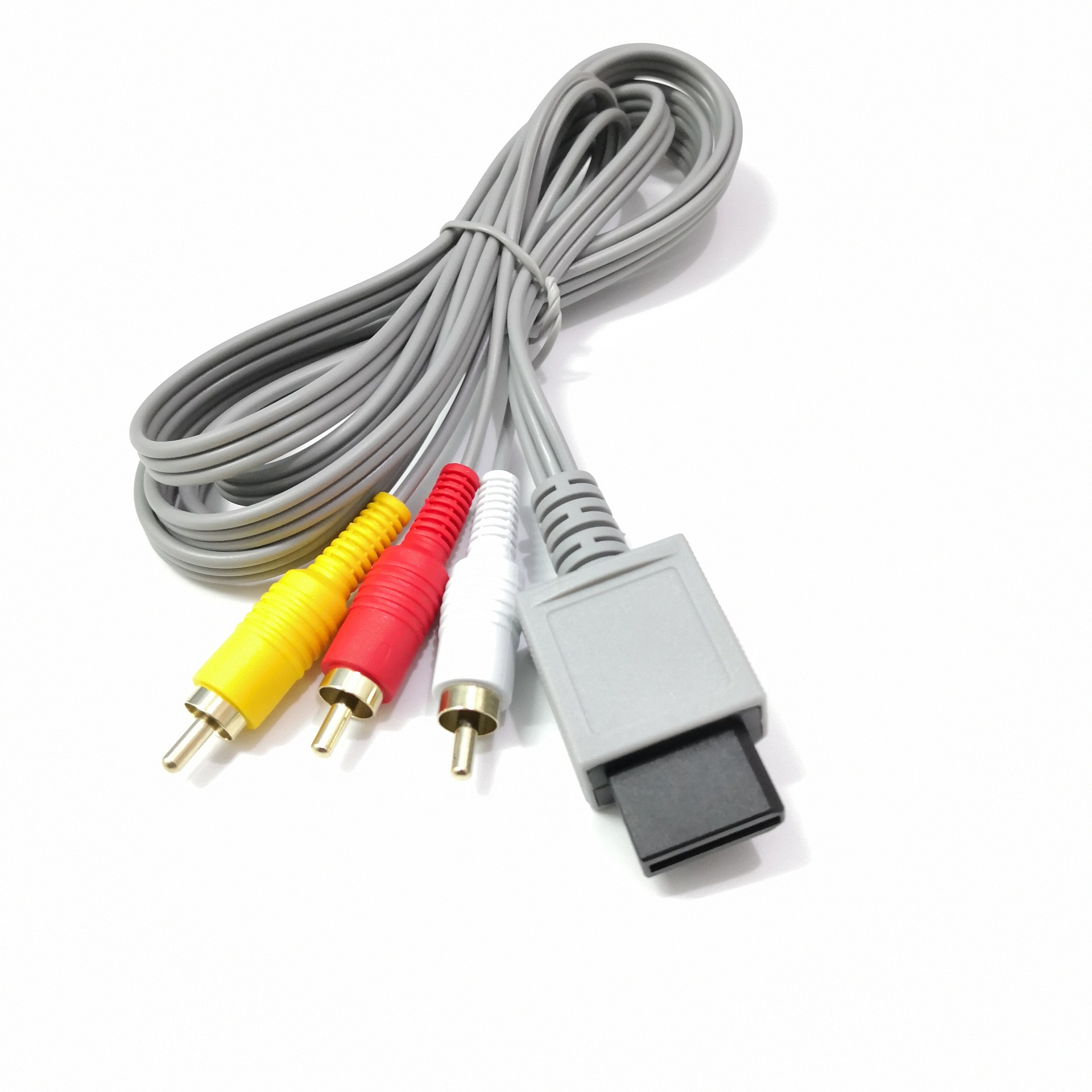 Factory Direct Sales Wiiav Cable Wii Console Av Cable Wii/Wiiu Three-Row Av High-Definition Video Cable