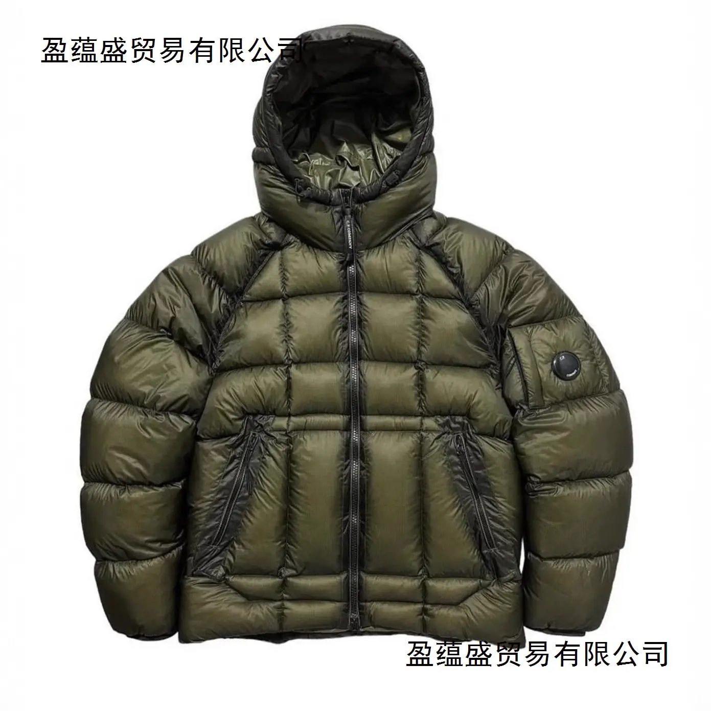 跨境欧美C.P.Company棉服夹克外套秋冬潮牌棉衣加厚保暖连帽上衣
