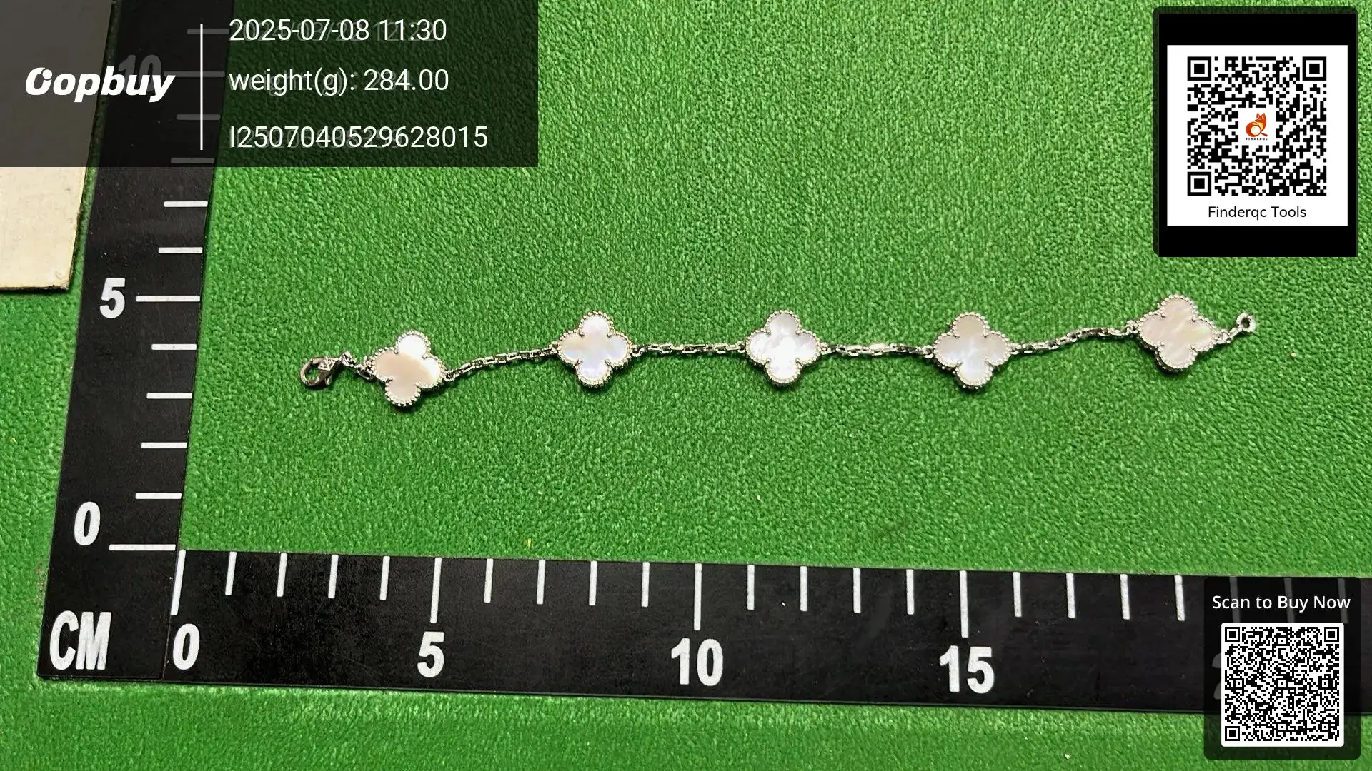 Van Cleef & Arpels Sweet Alhambra Bracelet White Mother of Pearl
