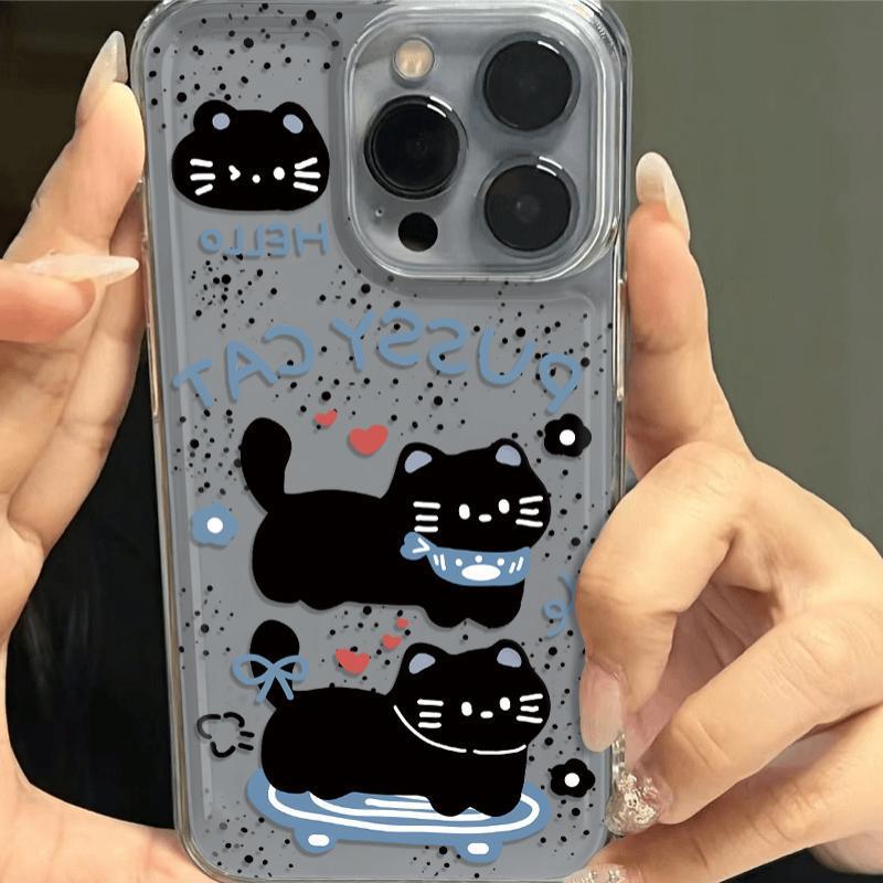New Suitable for Apple 15Pro Max 16 Soft Case 12 13 14 Mobile Phone Case 16Pro Creative XSMax Large Hole