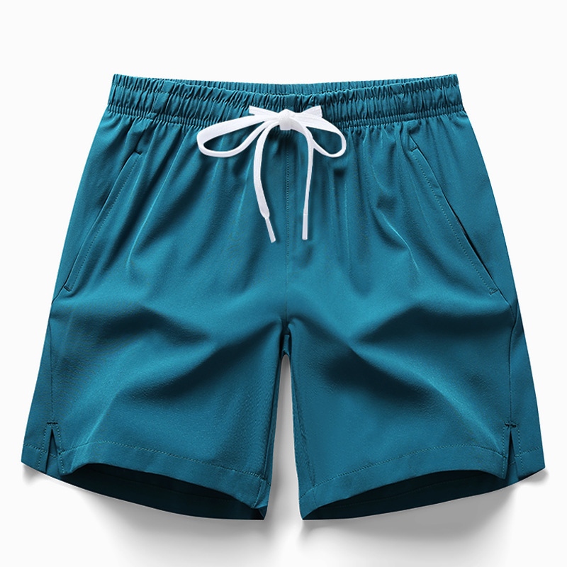 Shorts Men's Summer Casual Ice Silk Triple Pants Sports Basketball Running Quick-drying Beach Couple Pants Loosen