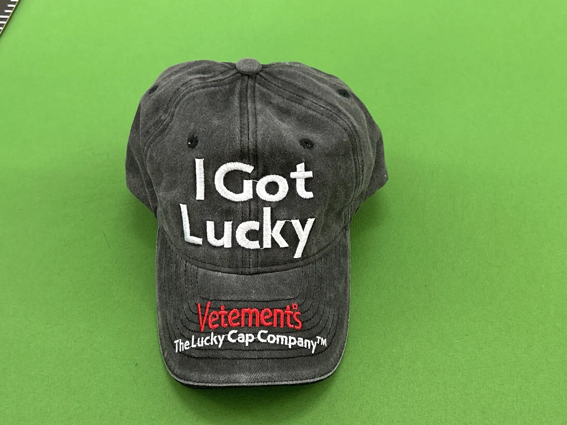 Vetements The Lucky Cap Company I Got Lucky Cap