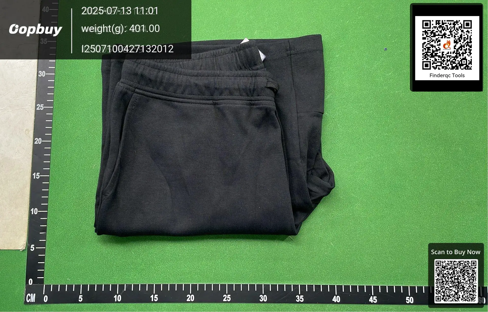 Black sweat shorts