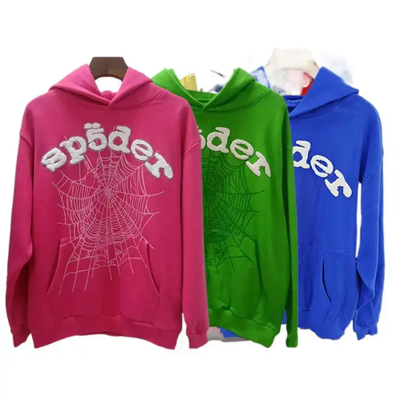 LAZAD AliExpress Amazon Supply New Spider Web Heavy 450G Cake Cashmere Hoodie Foam Powder Wei